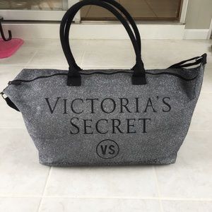 Victoria’s Secret Sparkle Overnight Tote